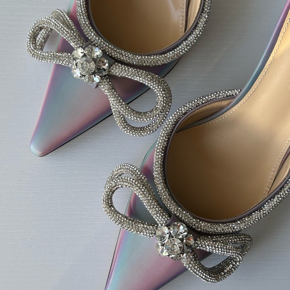 NEW Mach & Mach Crystal Bow Slip On Mule Size 39 - Picture 6 of 6